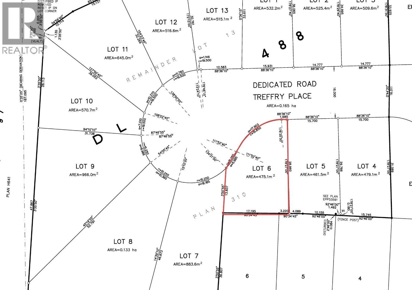 vacant land at 1719 TREFFRY Place — $300,000