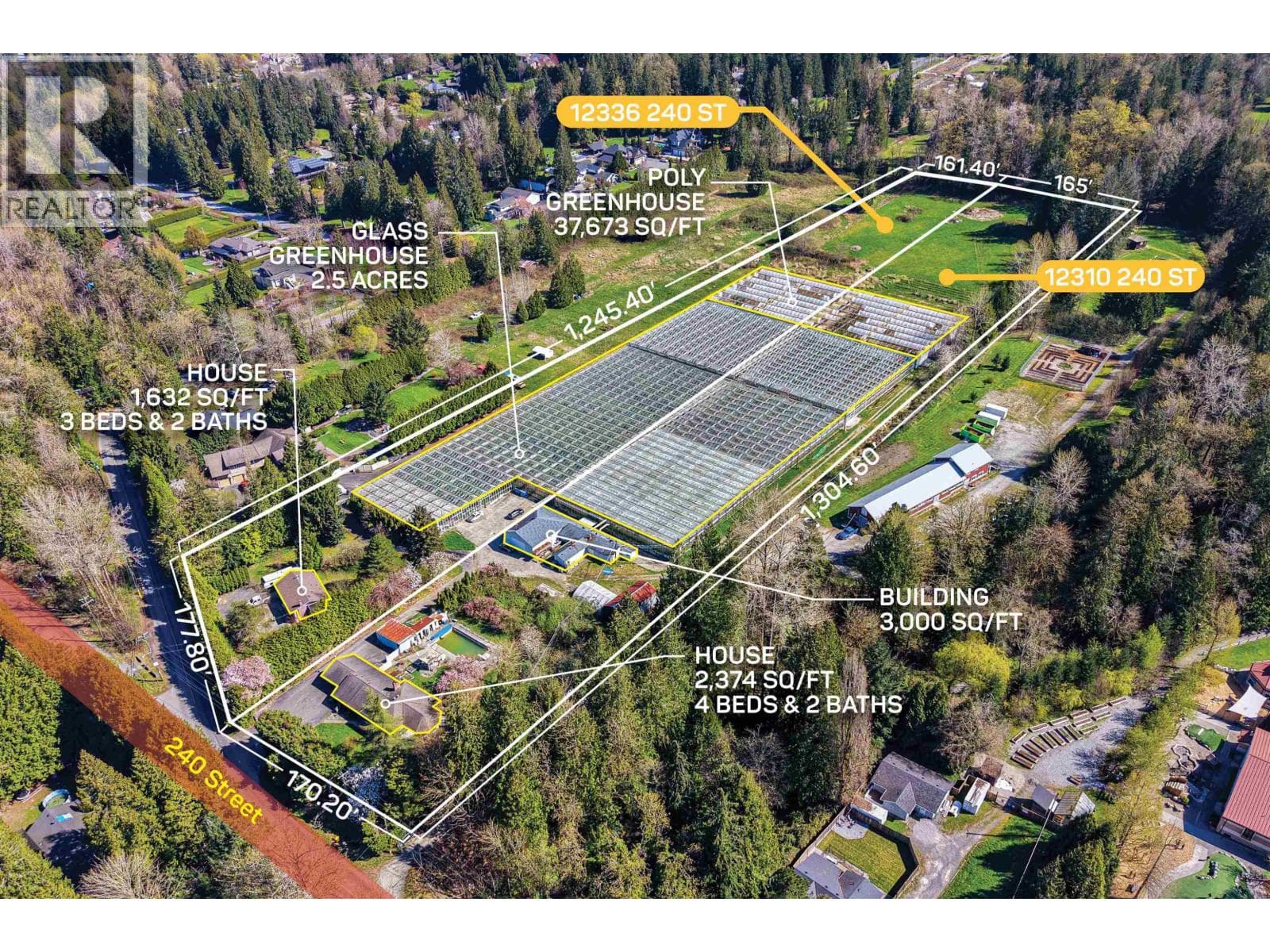 agriculture at 12310-12336 240 STREET — $2,975,000