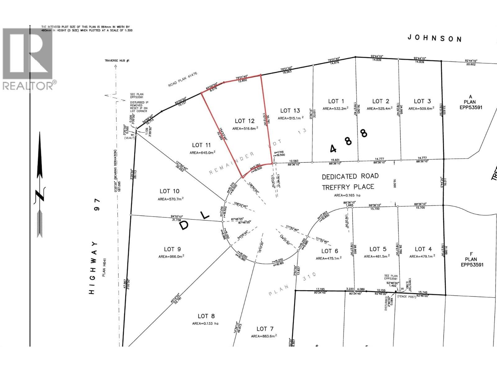 vacant land at 1728 TREFFRY Place — $279,000