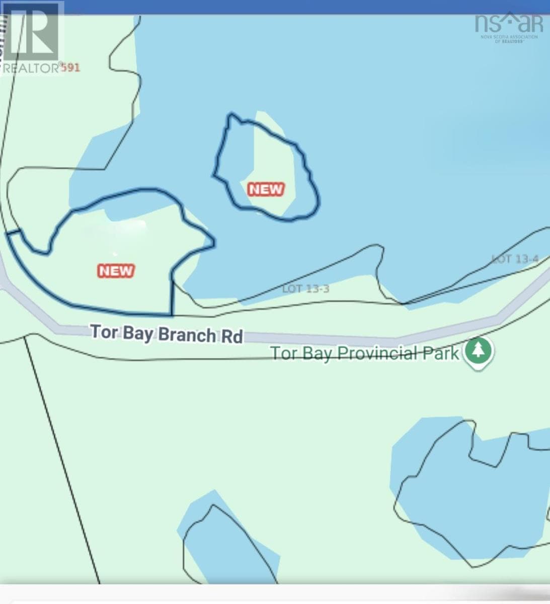 vacant land at 0 Tor Bay Road — $79,900
