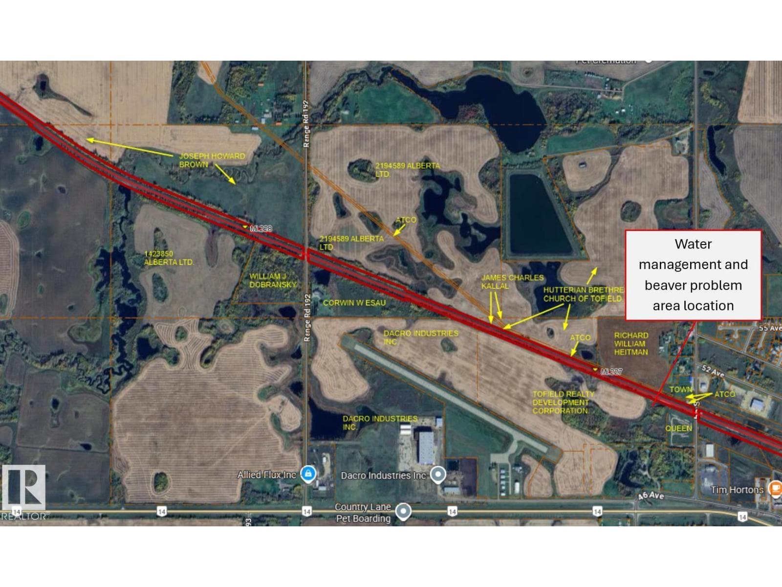vacant land at 50 Ave Range Road 192 — $599,900