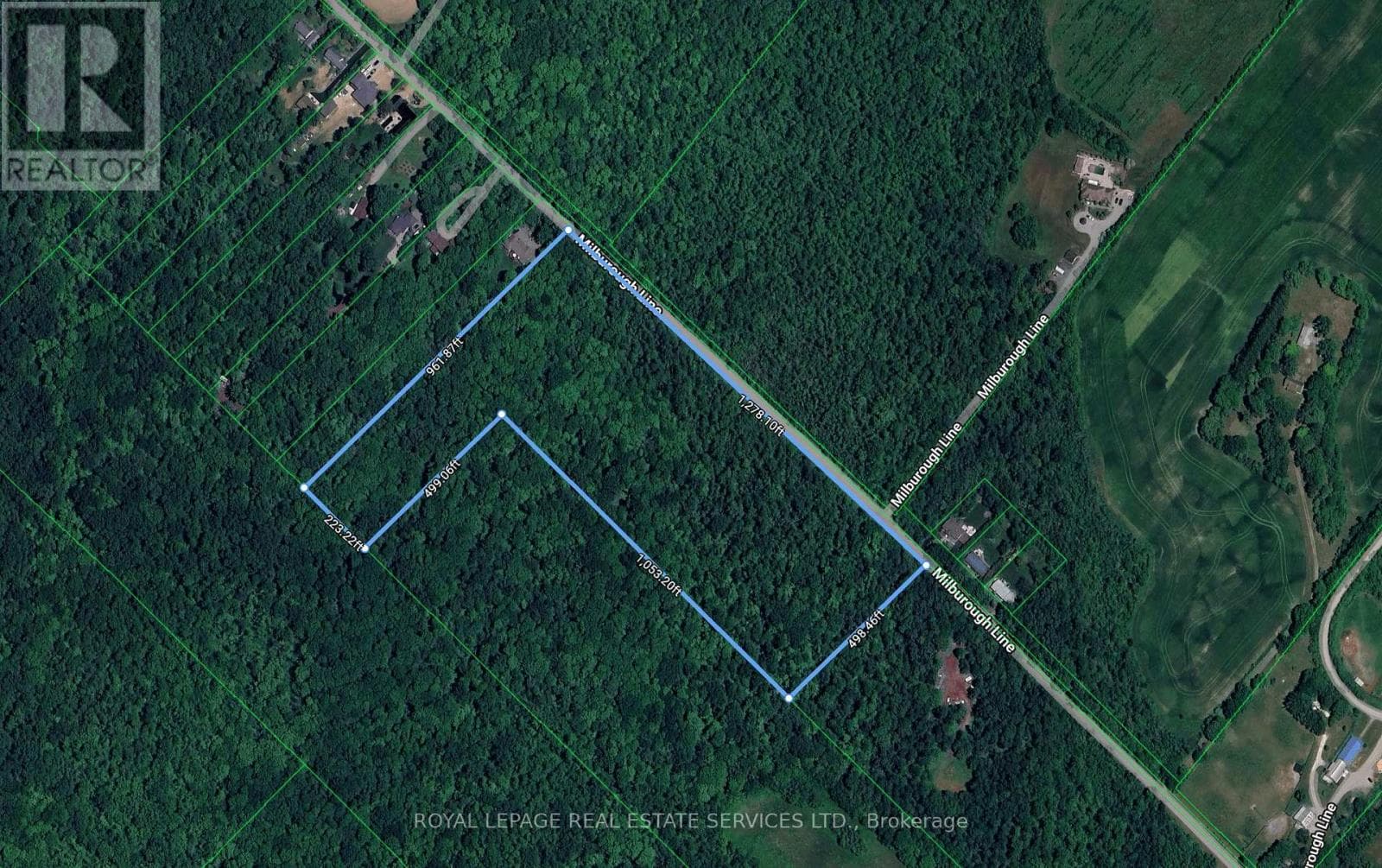 vacant land at 1047 MILBUROUGH LINE — $429,000
