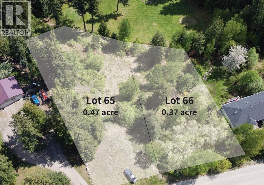 vacant land at Lots 65 & 66 Ta Lana Trail — $225,000