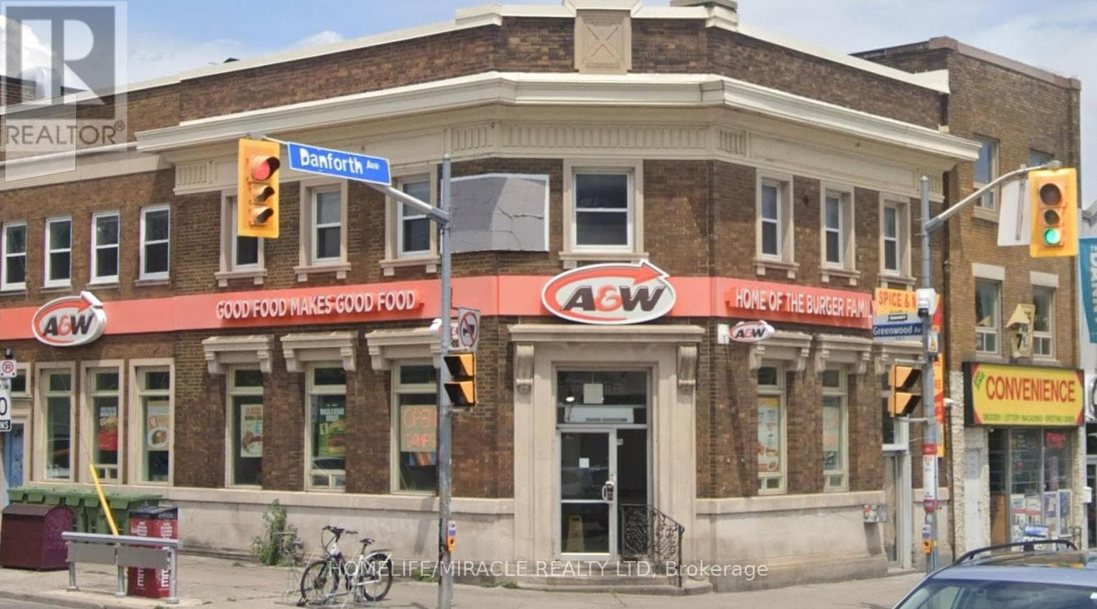 business at 1190 DANFORTH AVENUE — $249,000