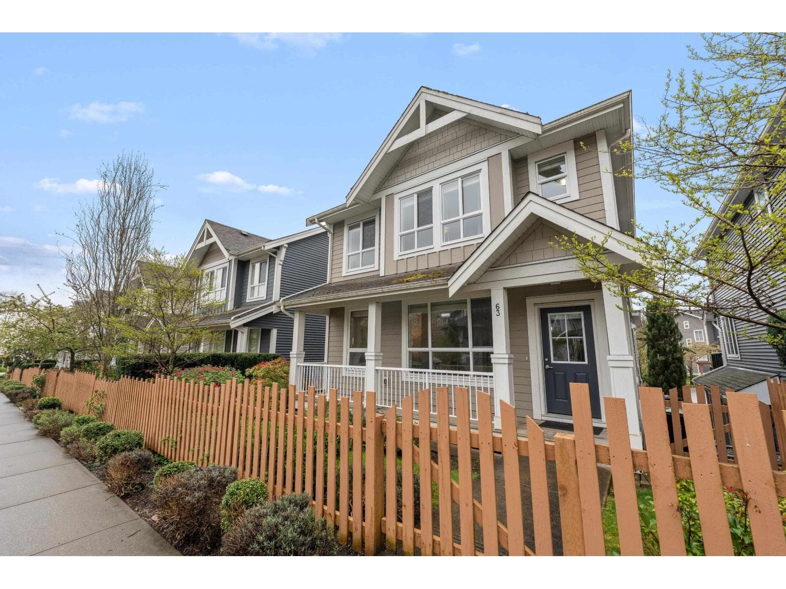3 bed 4 bath single family at 63 7059 210 STREET — $1,199,900
