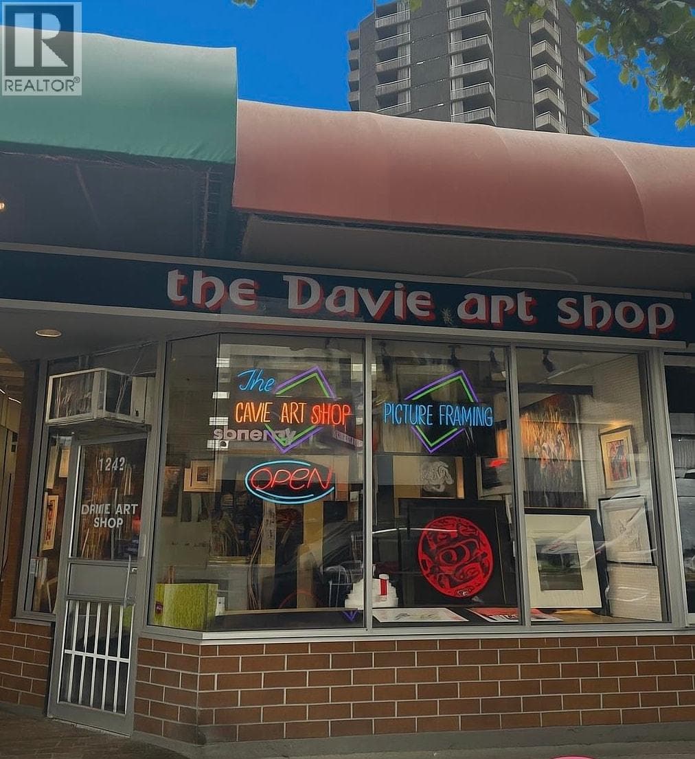 business at 1242 DAVIE STREET — $89,000