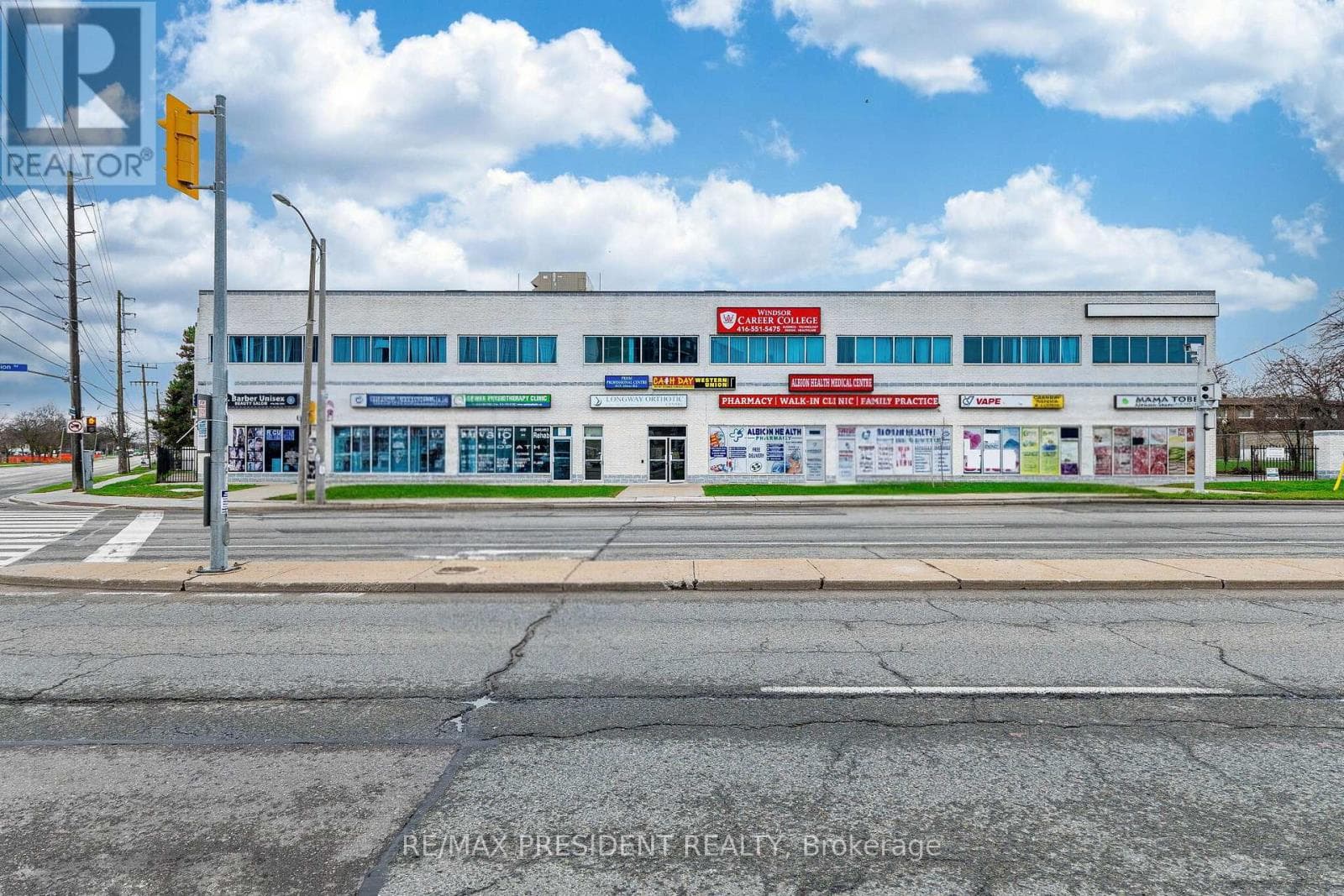 retail at 1625 ALBION ROAD — $1