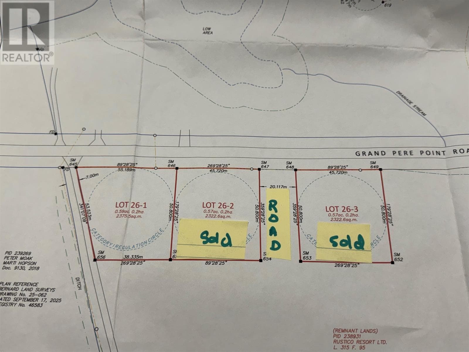 vacant land at 000 Grand Pere Point Road — $89,900