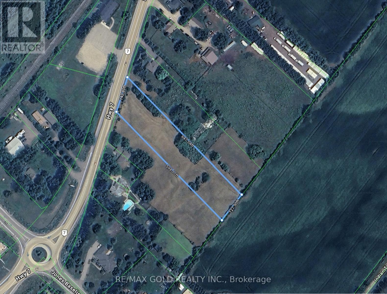 vacant land at 8013 HIGHWAY 7 S — $699,995
