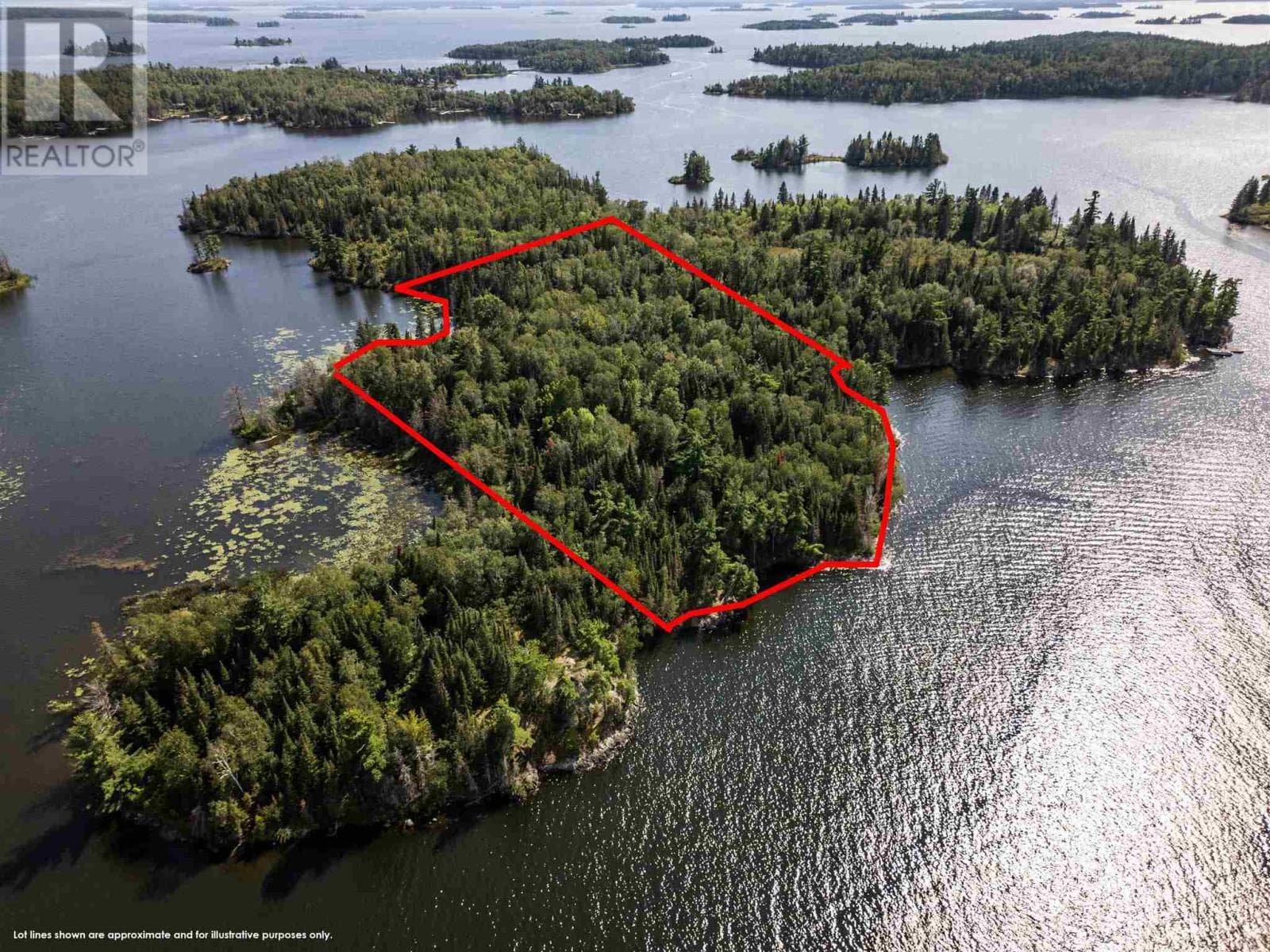 vacant land at 3,9 AND 10 DORION ISLAND LAKE OF THE WOODS — $459,000