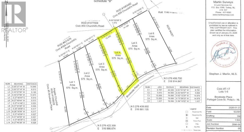 vacant land at 13 Brookside Place Unit#LOT 4 — $108,150