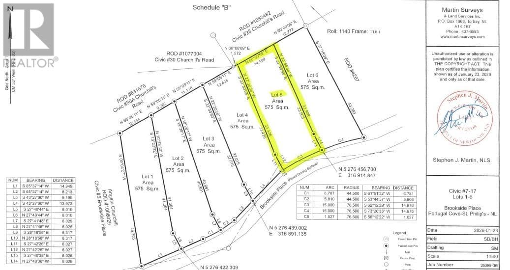 vacant land at 15 Brookside Place Unit#LOT 5 — $103,000