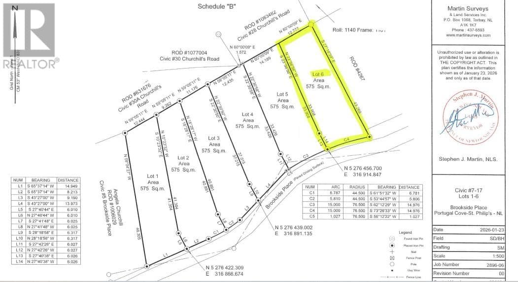 vacant land at 17 Brookside Place Unit#LOT 6 — $87,550
