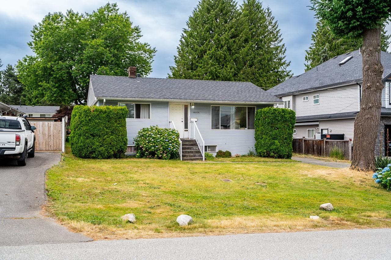 4 bed 2 bath single family at 11031 131A STREET — $1,099,900