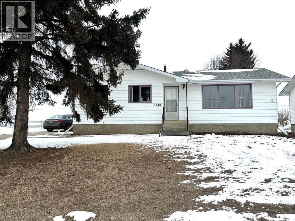 3 bed 1 bath single family at 5240 50 Avenue — $169,900