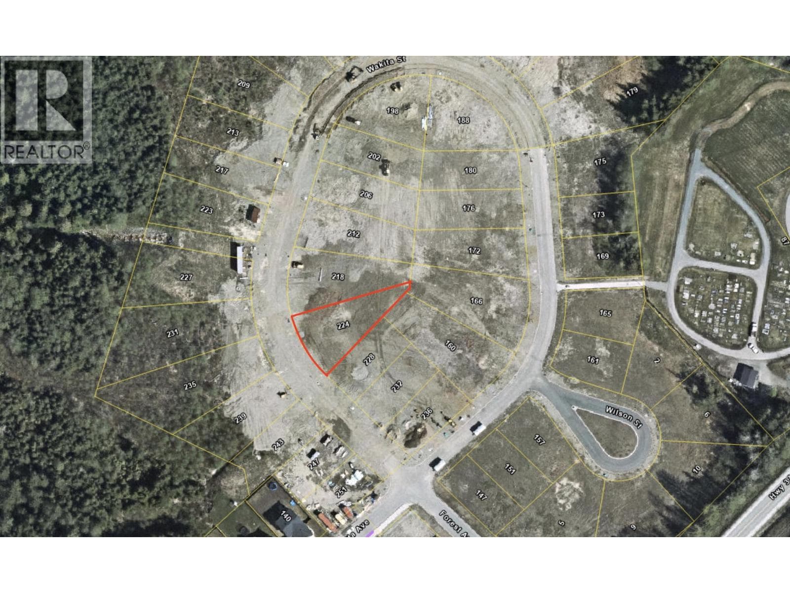 vacant land at 224 WAKITA STREET — $155,900