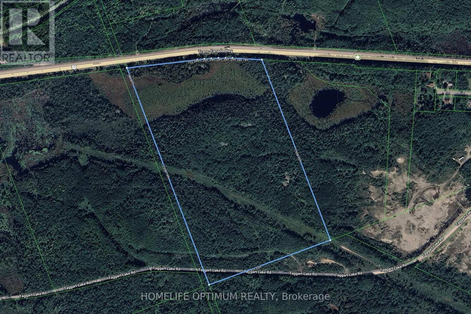 vacant land at PCL 16838 HIGHWAY 17 & TAGGART LAKE ROAD — $240,000