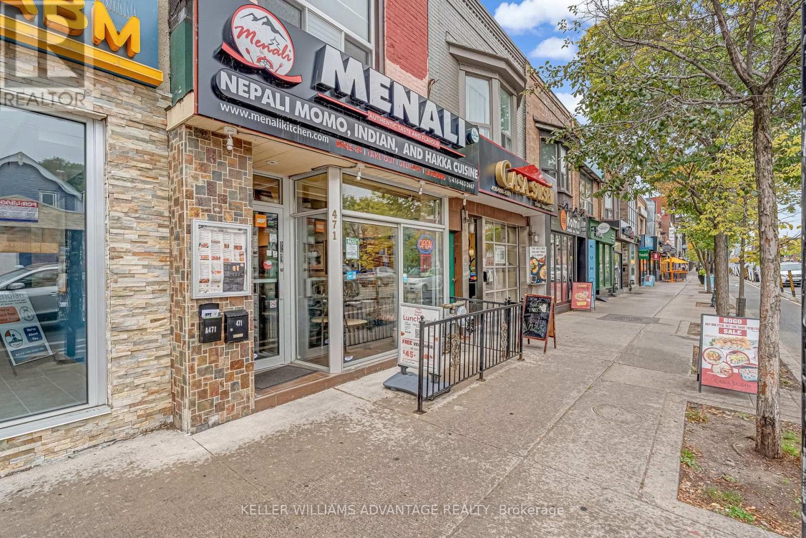 5 bath retail at 471 DANFORTH AVENUE — $1,849,000