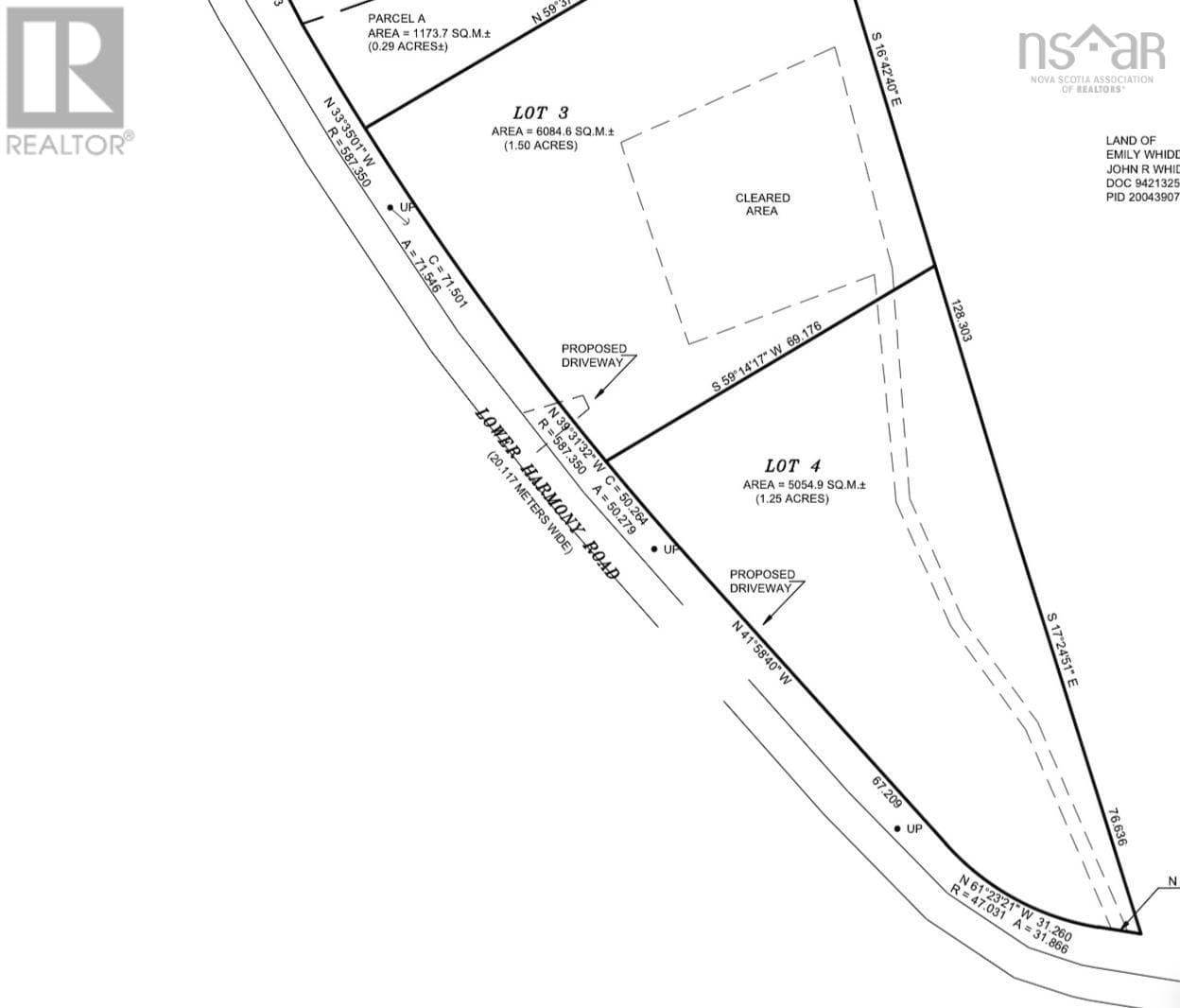 vacant land at Lot #4 Lower Harmony Road — $45,000