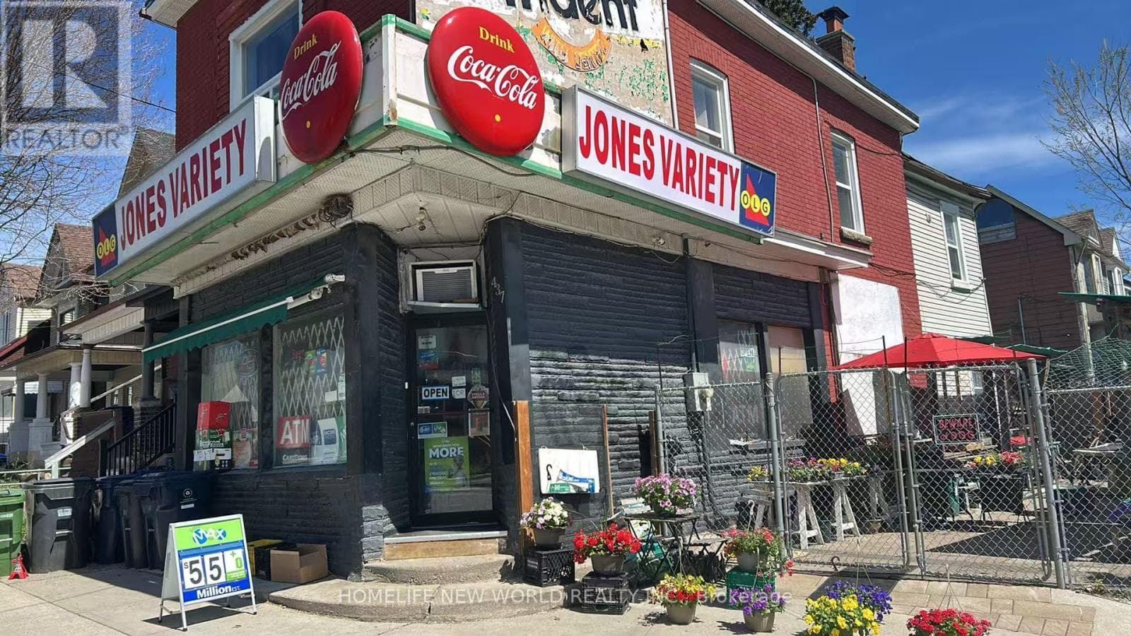 business at 437 JONES AVENUE — $119,900