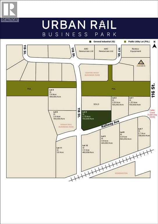 vacant land at Lot 3 na Avenue — $1,233,000