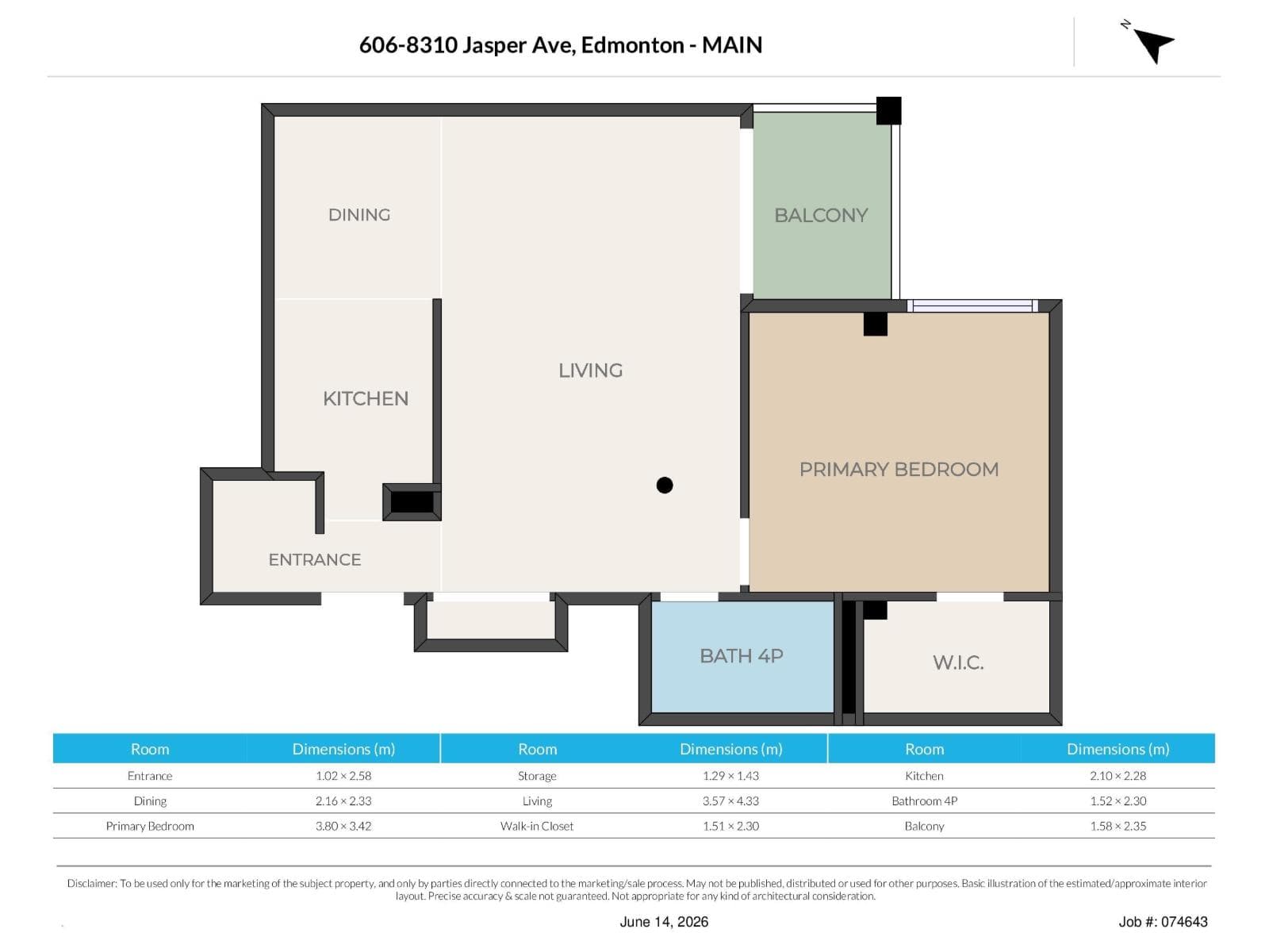 #606 8310 JASPER AV NW — photo 4