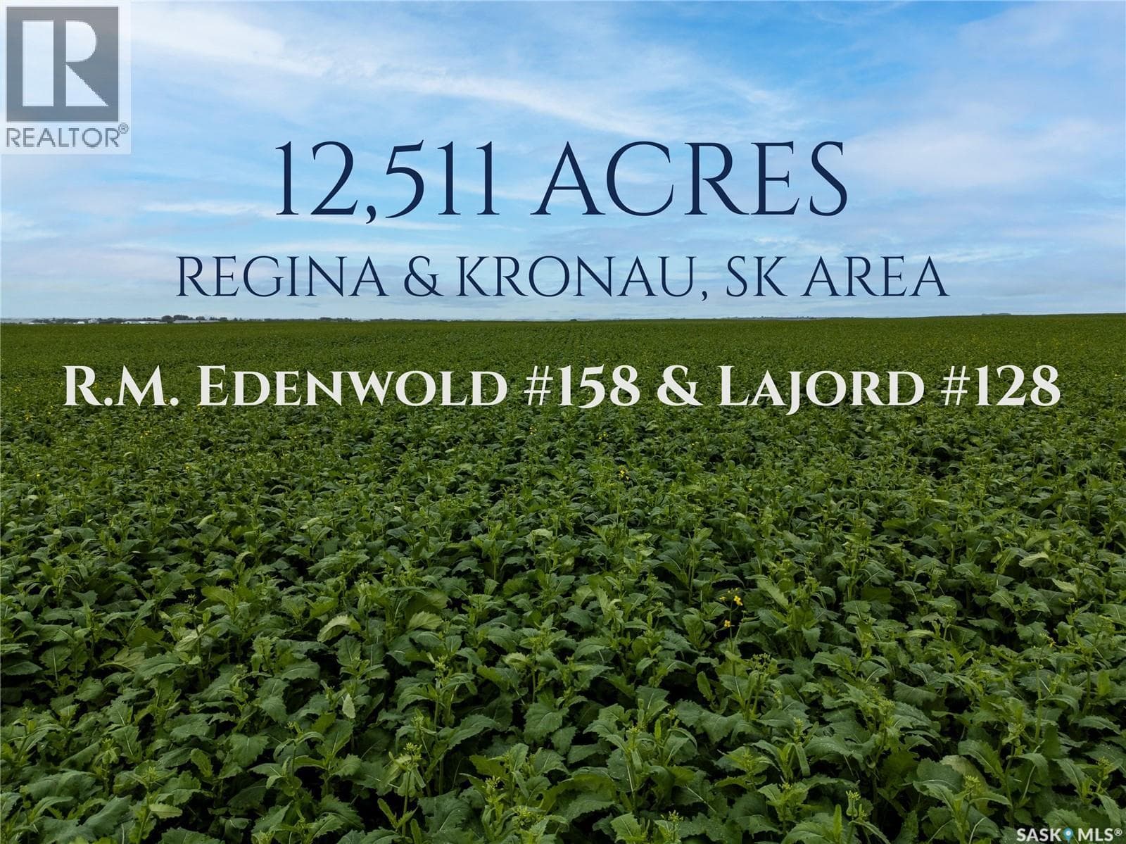 12,511 Acres of Farmland & Yard Sites Near Regina